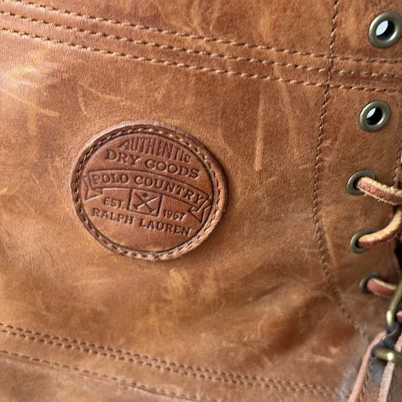 Vintage Polo Country Ralph Lauren Ranger Boots  Size 10.5 D