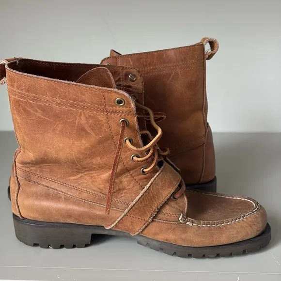 Vintage Polo Country Ralph Lauren Ranger Boots  Size 10.5 D