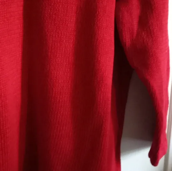 ☀*Vintage Ralph Lauren Bateau/ Boat Neck 100% Cotton Ribbed Sweater - Size: XL