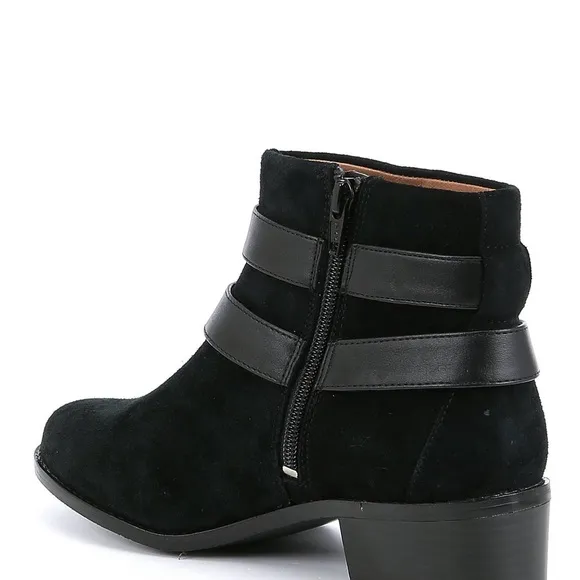 VIONIC HOPE MANA SUEDE LEATHER WEATHER RESISTANT ORTHOPEDIC ANKLE BOOTS NIB