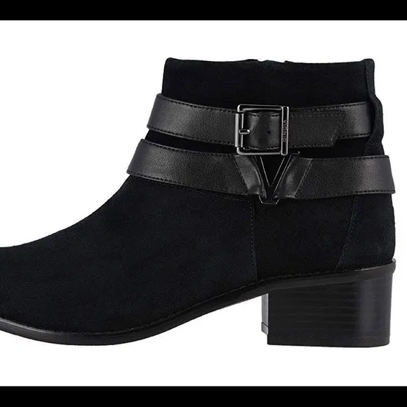 VIONIC HOPE MANA SUEDE LEATHER WEATHER RESISTANT ORTHOPEDIC ANKLE BOOTS NIB