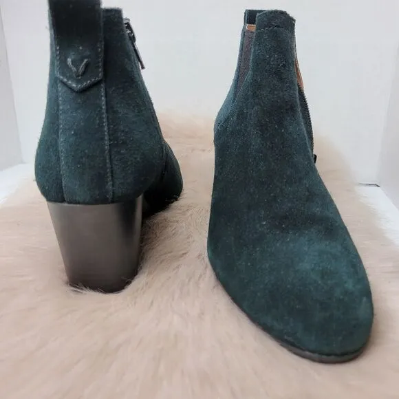 Vionic Womens Parkwood Paloma Black Ankle Boots Size 6.5