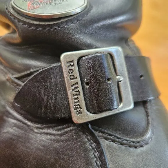 VTG Red Wing 968 MOTORCYCLE Boots Mens US 7.5 D UK 6.5 2005