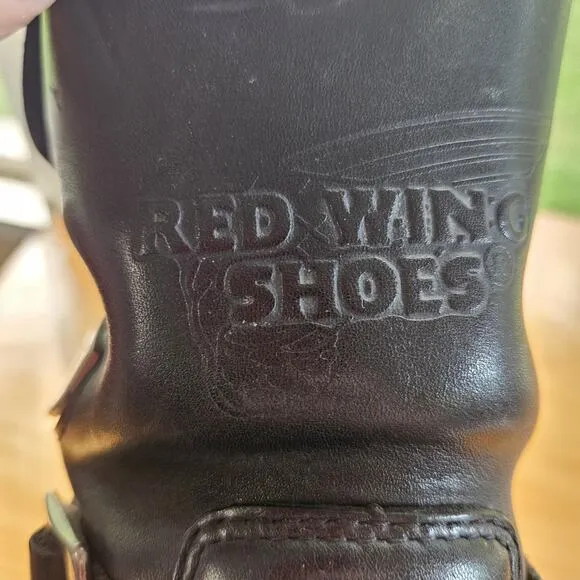 VTG Red Wing 968 MOTORCYCLE Boots Mens US 7.5 D UK 6.5 2005