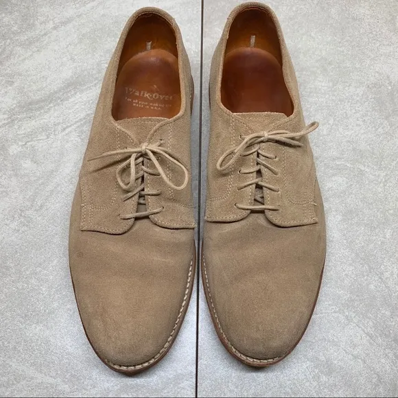 Walk-Over Sand Suede Brick Sole men shoes 9.5