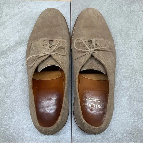 Walk-Over Sand Suede Brick Sole men shoes 9.5