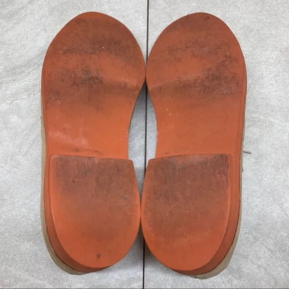 Walk-Over Sand Suede Brick Sole men shoes 9.5