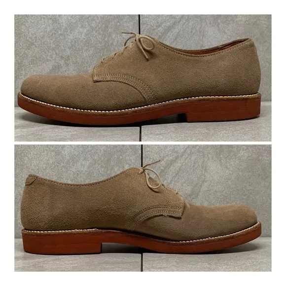 Walk-Over Sand Suede Brick Sole men shoes 9.5
