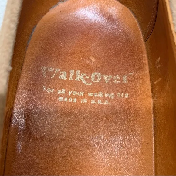 Walk-Over Sand Suede Brick Sole men shoes 9.5