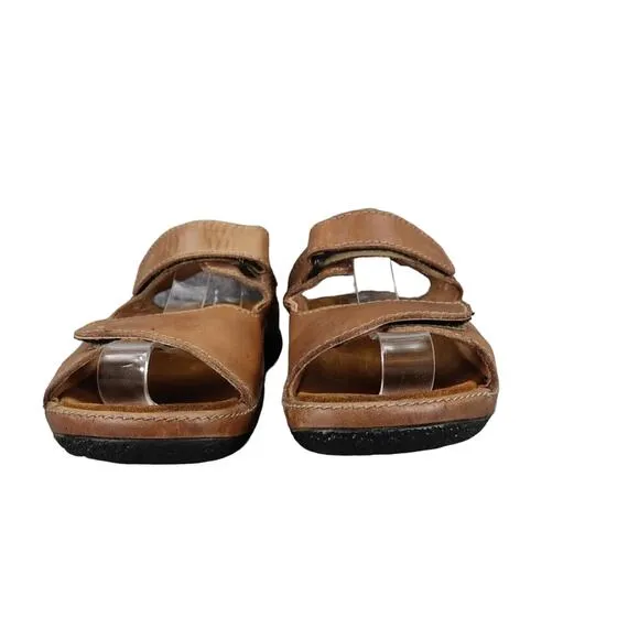 Wolky Shoes Womens 37 Sandals Comfort Leather Walking Active Fashion Adjustable