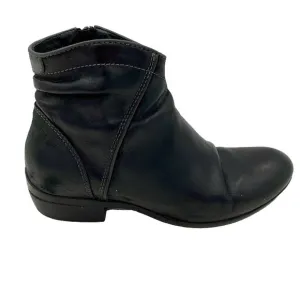 Wolky Winchester Boots Women 39 US 8 / 8.5 Black Leather 952 Minimalist Comfort