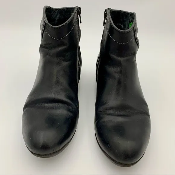 Wolky Winchester Boots Women 39 US 8 / 8.5 Black Leather 952 Minimalist Comfort