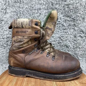 Wolverine Camo Waterproof Hunting Leather Boots