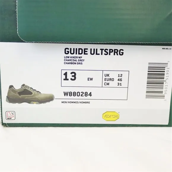 Wolverine Heritage Guide Ultraspring Low Waterproof Hiker Shoes - FCM38