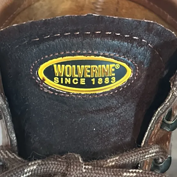 Wolverine Kiltie lace up vibram sole Leather Boots sz 10