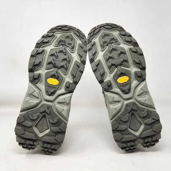 Women's 10.5 Hoka Kaha 2 Low GTX Gore Tex hiking sneakers Slate / Barley