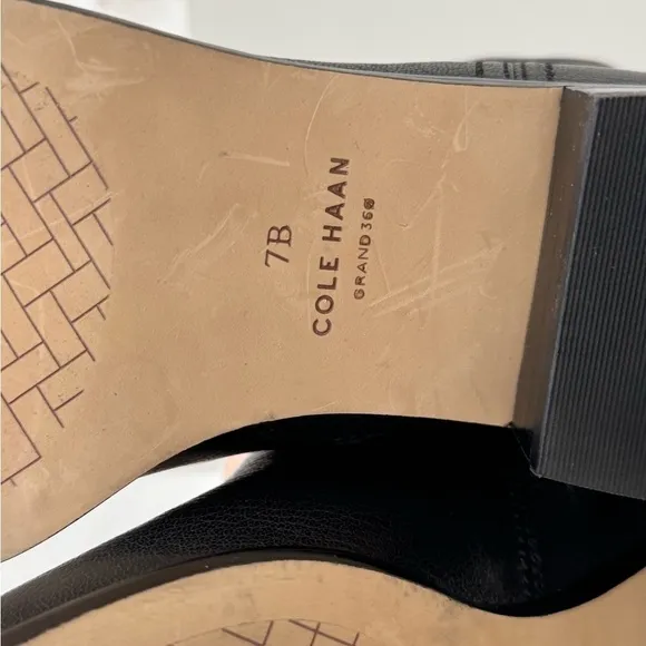 Women's Black Cole Haan Ankle Boots size 7