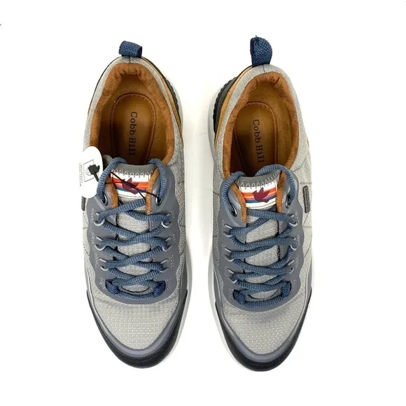 Women’s Cobb Hill Skylar M Lace Waterproof Sneakers  – Grey XWIDE