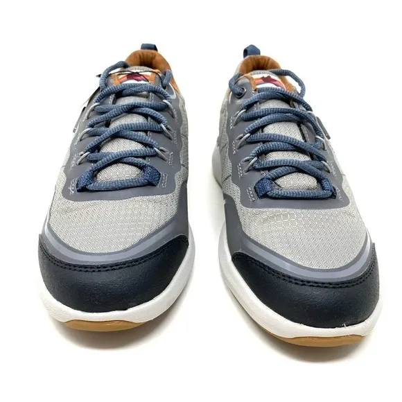Women’s Cobb Hill Skylar M Lace Waterproof Sneakers  – Grey XWIDE