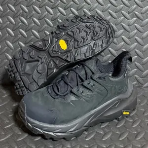 Womens Hoka One One Athlete Hiking Shoes Black Size 7 B
