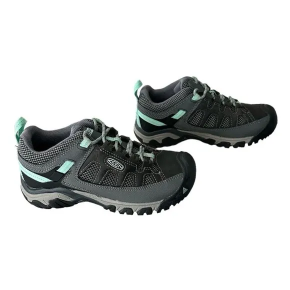 Women's Keen Targhee Gray Hiking Shoes Size 6.5