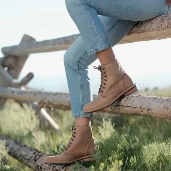 Women's Nisolo All-weather Amalia Lace-up Boots