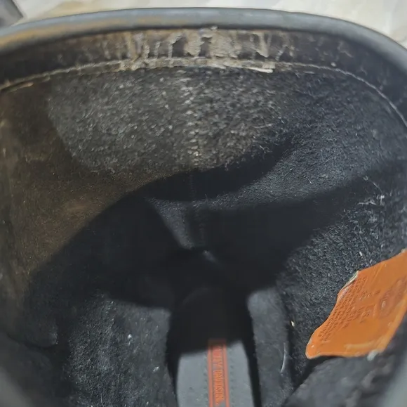 Womens Size 8 HARLEY DAVIDSON 85134 Motorcycle Harness Boots Black