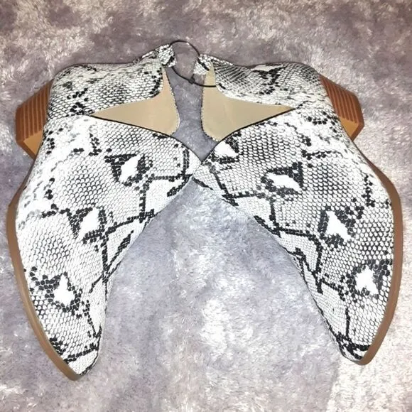 WOMEN'S cut-out ankle boots sz, 8,and 10