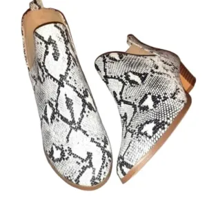 WOMEN'S cut-out ankle boots sz, 8,and 10