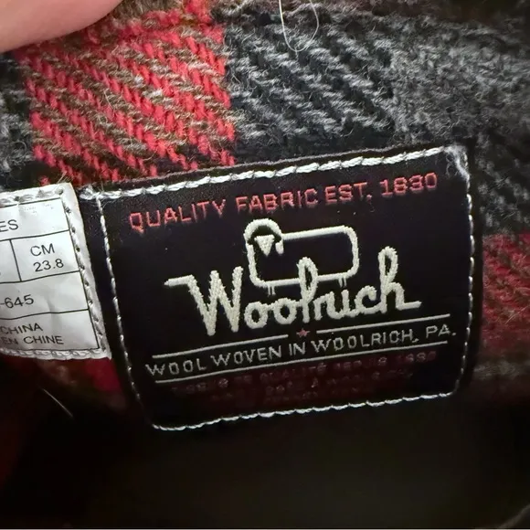 Woolrich Baltimore Harness Boots Womens Brown Motorcycle Biker Rider Wool SZ 7.5