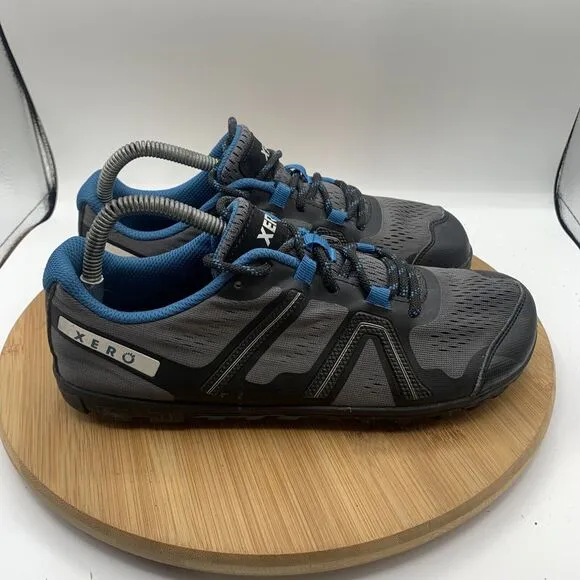 Xero Mesa Trail Waterproof Women's Size 9.5 Minimalist Running Shoes Blue Black
