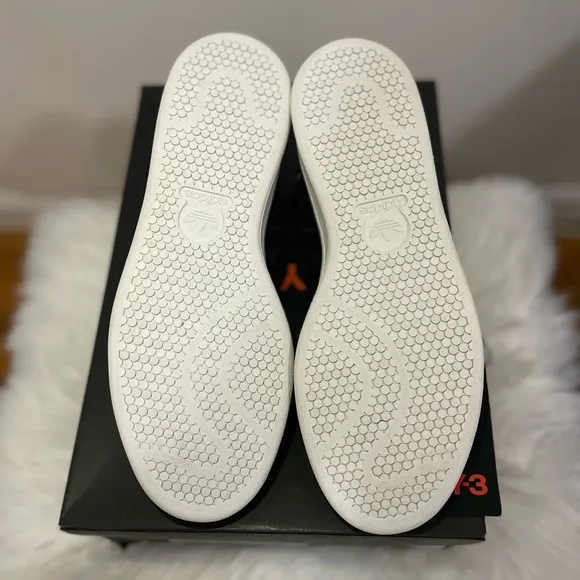 Y-3 Shishu Stan, Black low top sneakers, Sz: 10.5