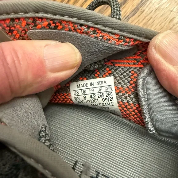 Yeezy Boost 350 V2 - Gray and Orange
