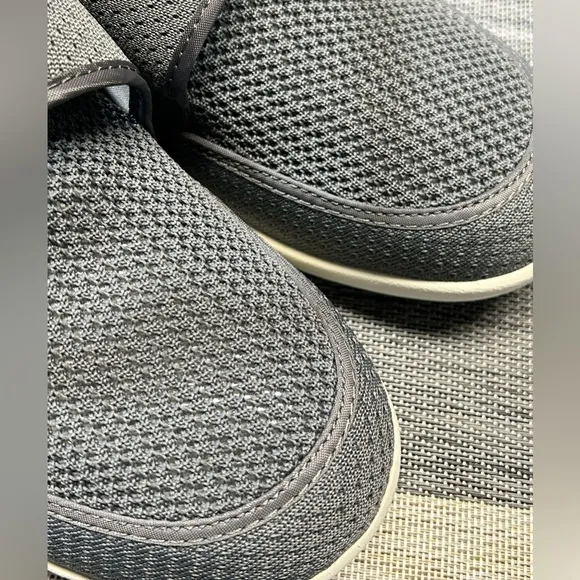 Youyun Men’s Diabetic Shoes Easy Slide Slip On Loafers Adjustable Size 12 Gray