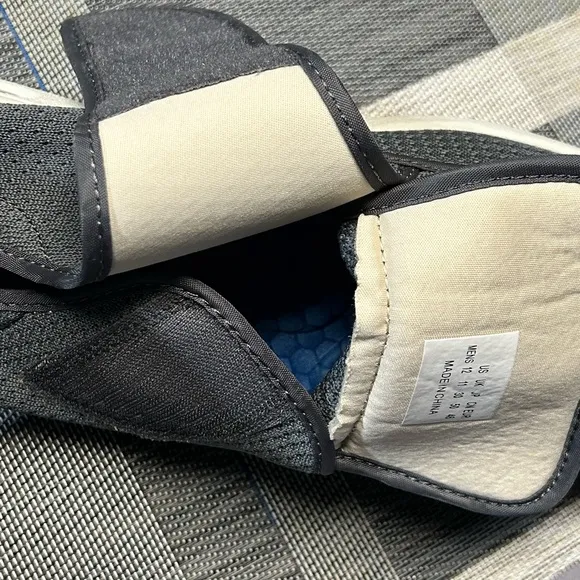 Youyun Men’s Diabetic Shoes Easy Slide Slip On Loafers Adjustable Size 12 Gray