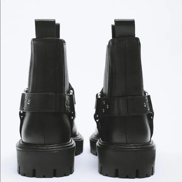 Zara biker boots