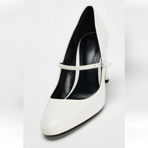 ZARA CURVED HEEL PUMP