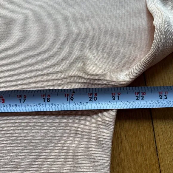 Zara Knit Size Medium NEW Blush Pink Oversized Boxy Cropped Pullover Sweater Top