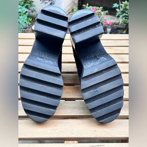 ZARA Platform Ankle Boots