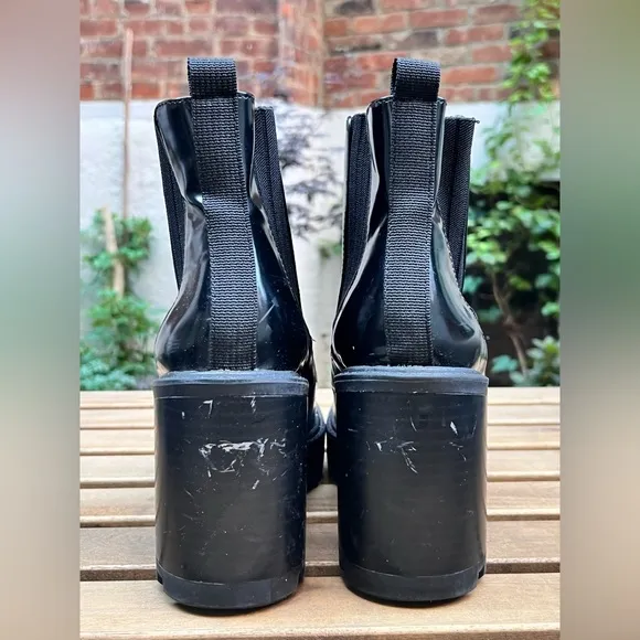 ZARA Platform Ankle Boots