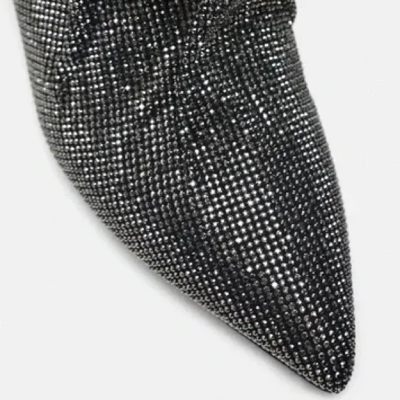 ZARA Rhinestone Boots