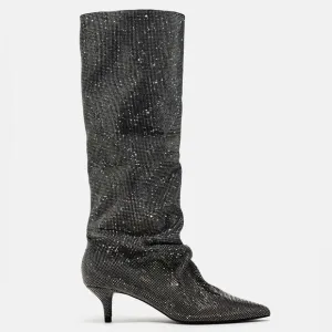 ZARA Rhinestone Boots