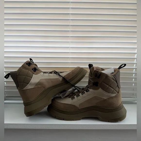 ZARA LACED ANKLE BOOTS Size 7.5